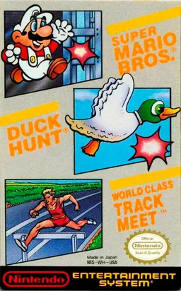 Super Mario Bros. + Duck Hunt + World Class Track Meet (USA)